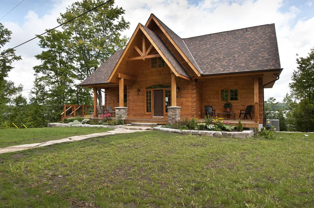 The Hillcrest Confederation Log & Timber Frame