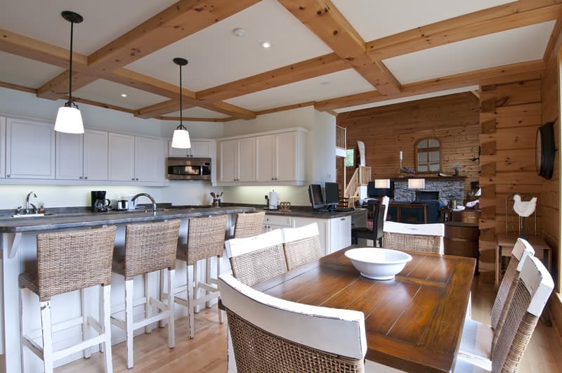 Top 6 Log Home Kitchen Trends For 2021, Log House Kitchen Cabinets