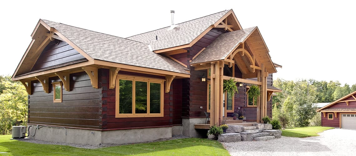 The Elwood Confederation Log & Timber Frame