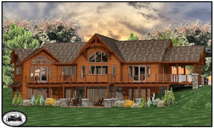 Exterior lake side