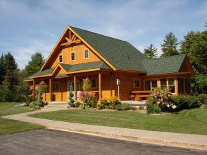 Confederation Log Home and Timber Frame Model Home