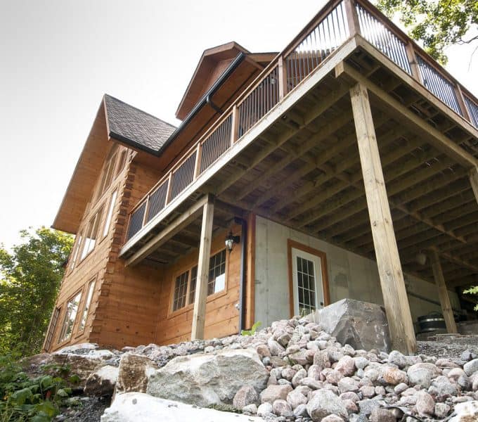 The Hillcrest Confederation Log & Timber Frame