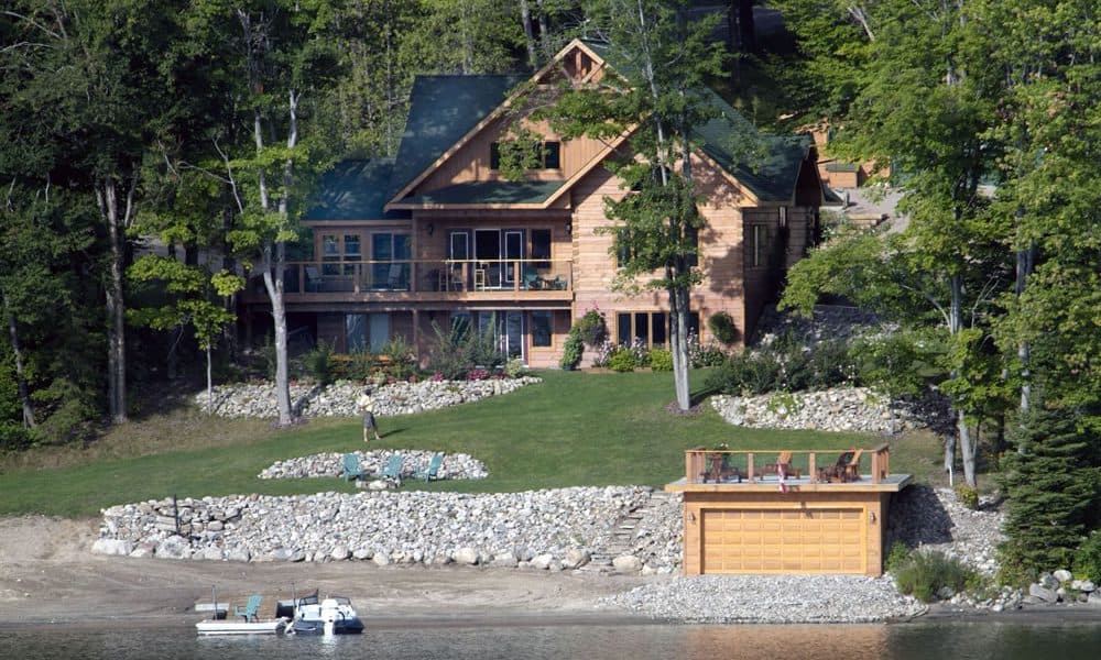 Buttermilk Falls Confederation Log & Timber Frame
